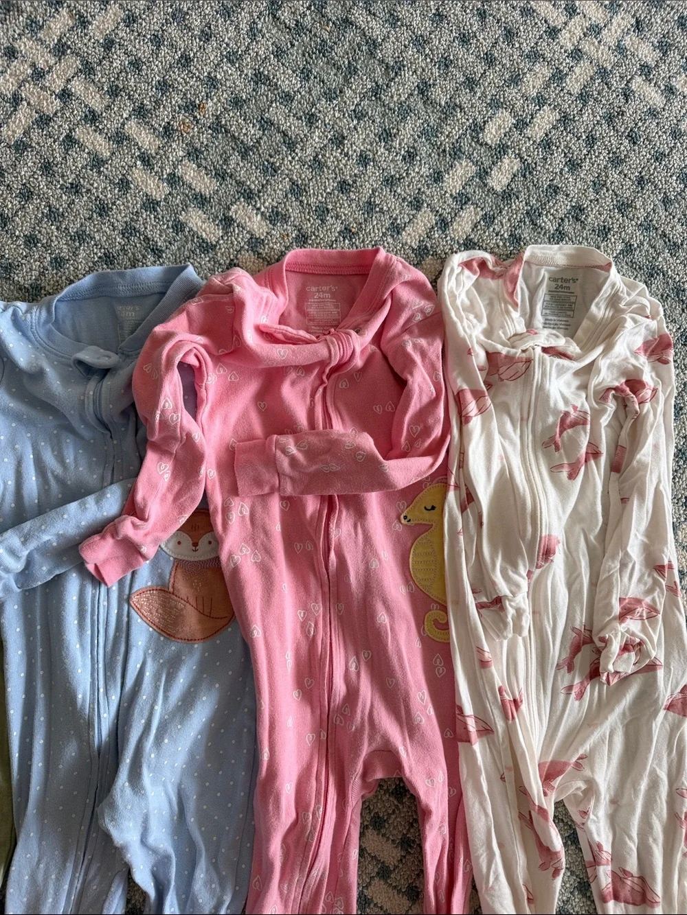 24 month - Set of 12 Pink and Pastel Mixed Sleepwear Set